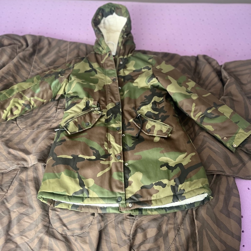 Akira Fur Lined Camo Cutie